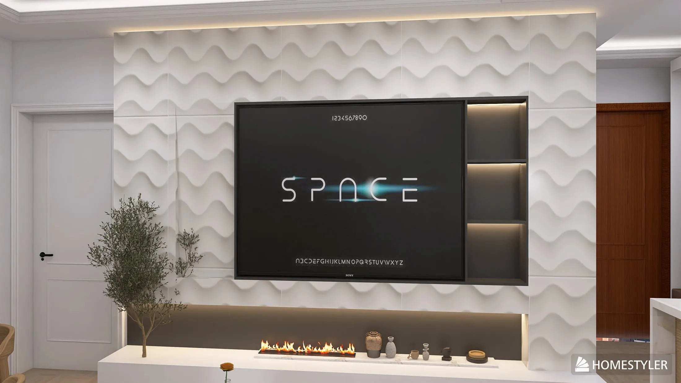 Design interior apartament în Bistrița - living urban 3
