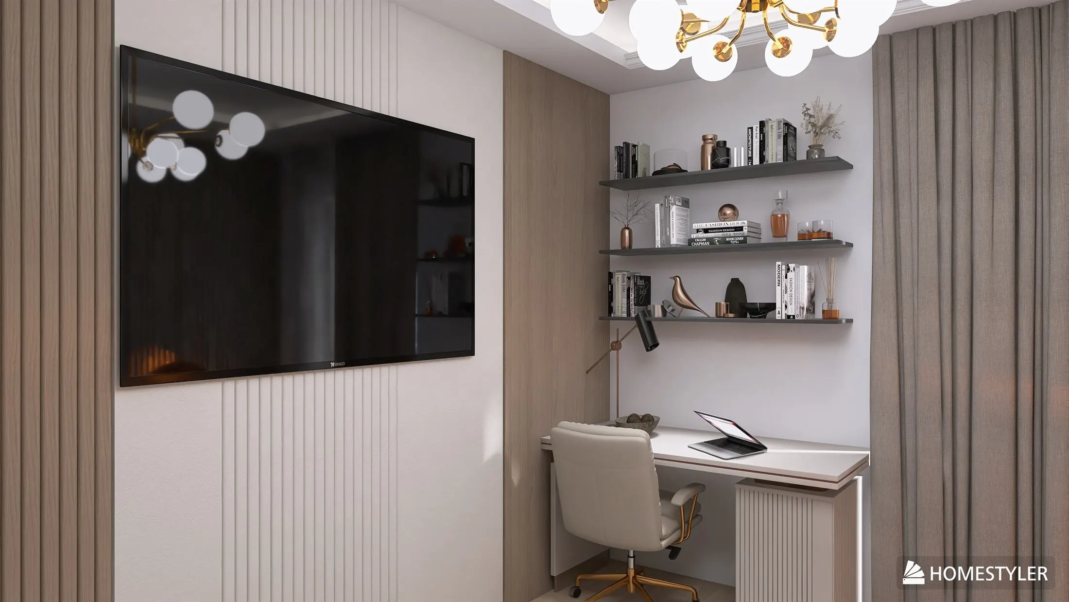 Design interior apartament în Bistrița - living urban dormitor 2