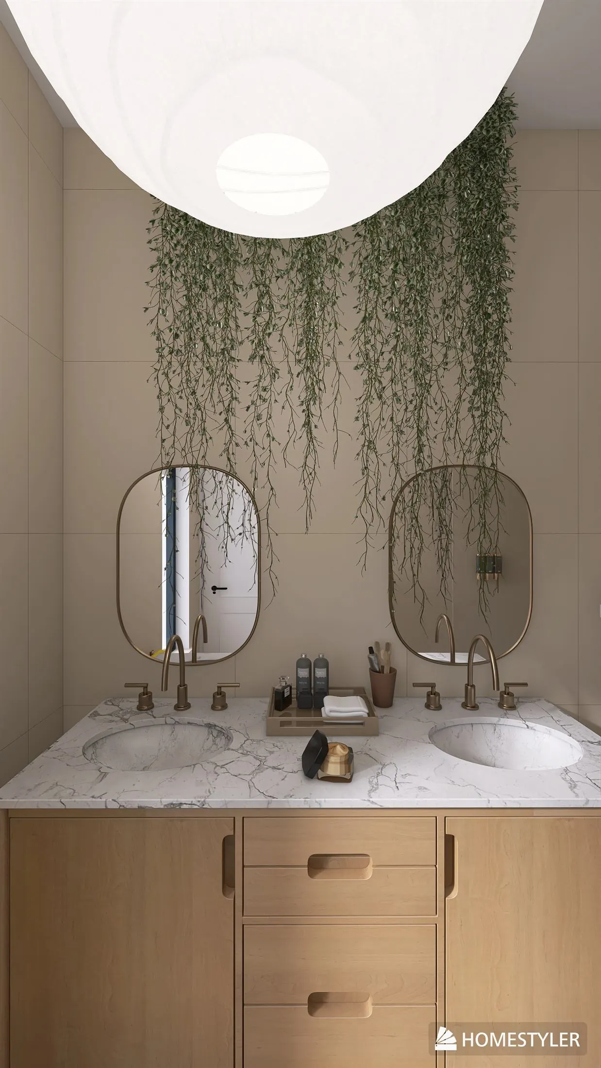 Design interior apartament în Bistrița - ambient modern baie 1