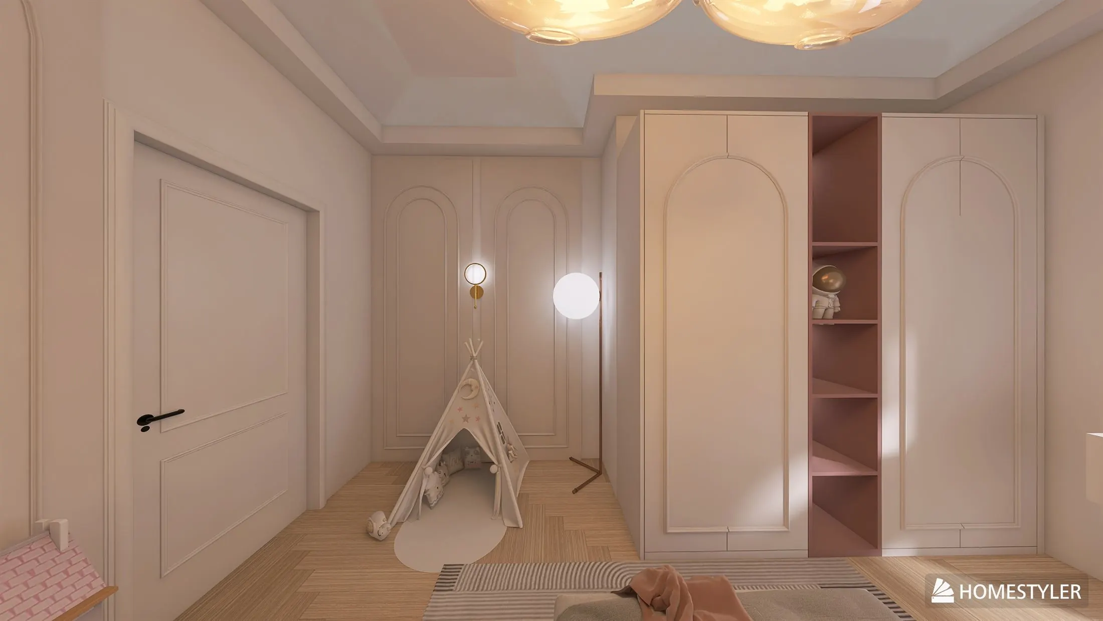 Design interior apartament în Bistrița - ambient modern dormitor 1