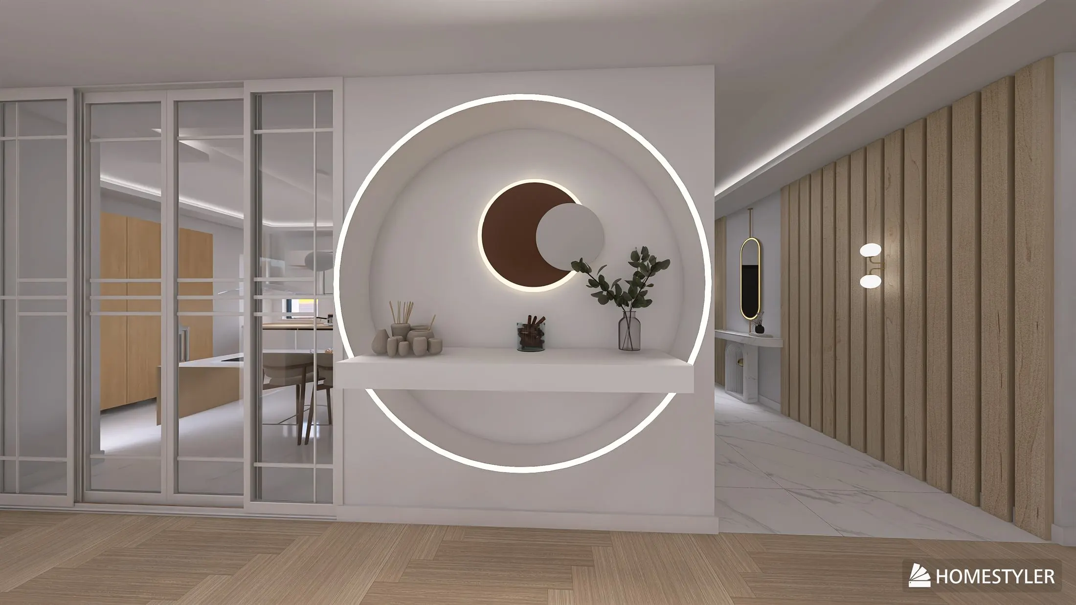 Design interior apartament în Bistrița - ambient modern living 3