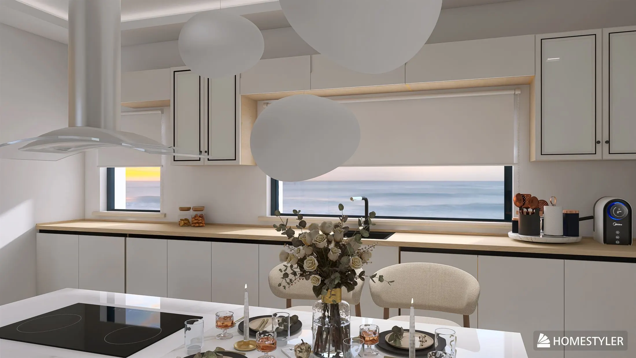 Design interior apartament în Bistrița - ambient modern spațiu 1
