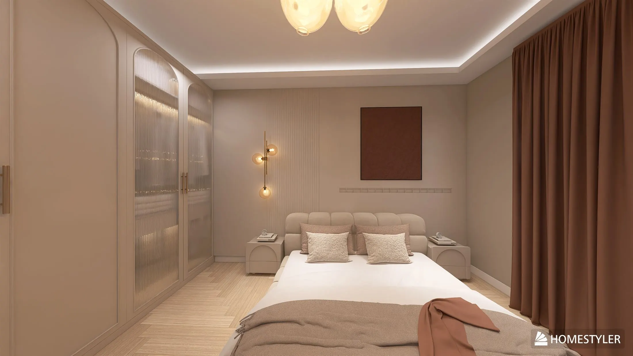 Design interior apartament în Bistrița - ambient modern spațiu 4